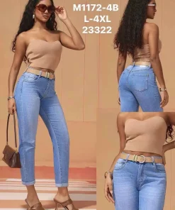 Jeansy Damskie,Size l-4xl,paczka 12szt, 1 kolor