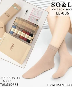 Skarpety Damskie, size 36-42,Paczka 36szt ,mix kolor