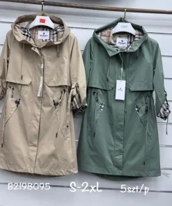 Kurtki DAMSKA,size s-2xl,paczka 5szt, 1kolor