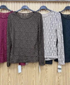 Bluzki Damskie WŁOSKA,Size uni,paczka 6szt, mix kolor