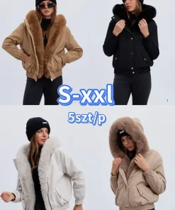 Kurtki Damskie,size s-2xl,Paczka 5szt ,1kolor