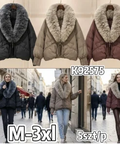 Kurtki DAMSKI ,size m-3xl,Paczka 5szt ,1 kolor