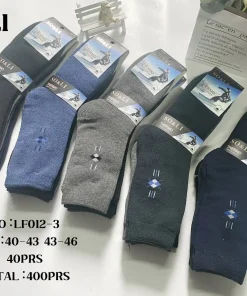 Skarpety MĘSKIE,size 40-46,paczka 40szt ,mix kolor