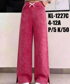 Spodnie JEANSY DZIECIĘCA,size 4-12lat,paczka 5szt, 1 kolor