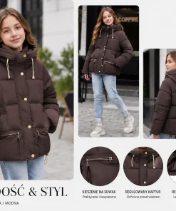 Kurtki DZIECIĘCA, size 8-16lat,Paczka 5szt, 1 kolor