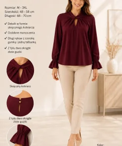Bluzki Damskie,size m-3xl,paczka 5szt,1kolor