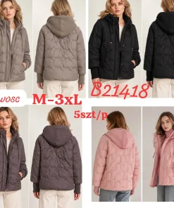 Kurtki damskie,size m-3xl,paczka 5szt ,1kolor