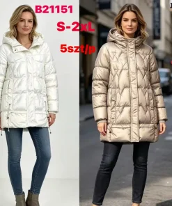 Kurtki DAMSKI ,size s-2xl,Paczka 5szt ,1kolor