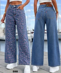 Jeansy Damskie,Size 34-42,paczka 12szt, 1 kolor