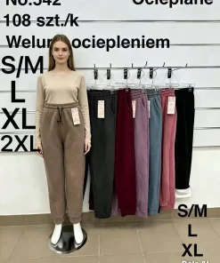 Spodnie Damskie,size s/m-2xl,paczka 12szt, mix kolor