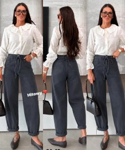 Jeansy Damskie,size 34-42,Paczka 12szt ,1kolor