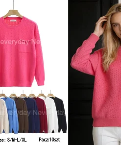 Swetry damskie,size s/m-l/xl,paczka 10szt ,mix kolor