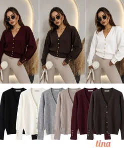 Swetry damskie ,size uni, Paczka 6szt ,mix kolor