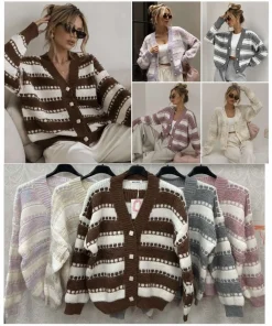 Swetry Damskie,Size uni,paczka 12szt, mix kolor