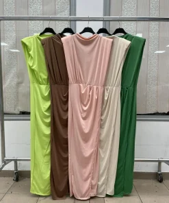 Sukienki damskie WŁOSKA,Size uni ,paczka 6 szt mix kolor