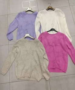 Swetry Damskie, size uni,Paczka 10szt ,mix kolor