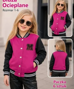 Bluzy DZIECIĘCA,size 1-6lat,Paczka 6szt ,1kolor