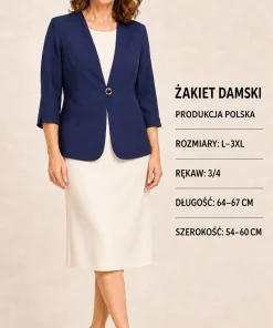 Żakiety Damskie ,size l-3xl,paczka 4szt ,1kolor