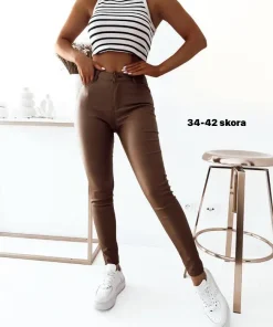 Spodnie skórzane Damske,Size 34-42,paczka 10szt, 1 kolor