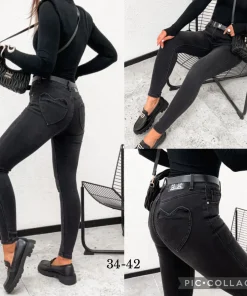 Jeansy Damskie,Size 34-42,paczka 10szt, 1 kolor