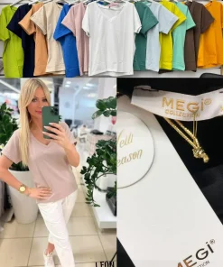 Bluzki damskie, size uni,paczka 6szt,mix kolor