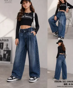 Spodnie JEANSY DZIECIĘCA,Size 6-14lat,paczka 5szt, 1 kolor