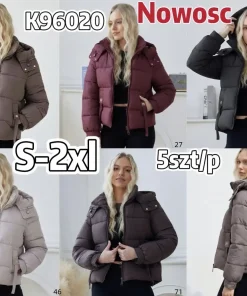Kurtki damskie,size s-2xl,paczka 5szt,1kolor