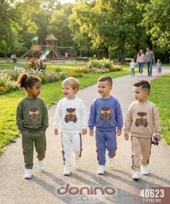 Komplety DZIECIĘCA,Size 2-5lat,paczka 4szt, 1 kolor