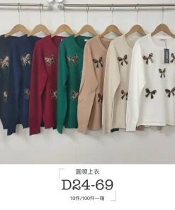 Swetry damskie,size uni,Paczka 10szt ,mix kolor