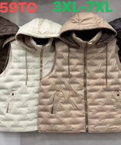Kamizelki Damskie ,size 3-7xl,paczka 5szt,1kolor