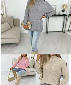 Swetry damskie,size uni,paczka 12szt ,mix kolor