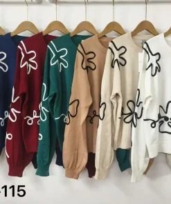 Swetry damskie ,size uni,Paczka 10szt, mix kolor
