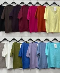 Bluzki Damskie,Size uni,paczka 6szt, mix kolor
