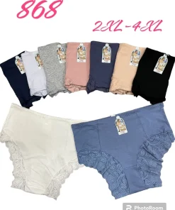 Majtki Damskie,Size 2xl-4xl,paczka 24szt, mix kolor