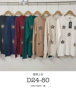 Swetry damskie,size uni,Paczka 10szt ,mix kolor