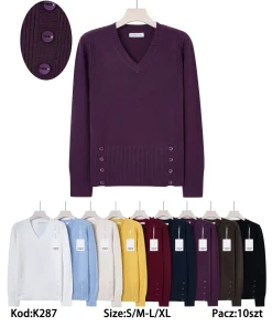 Swetry damskie,size s/m-l/xl,paczka 10szt,mix kolor