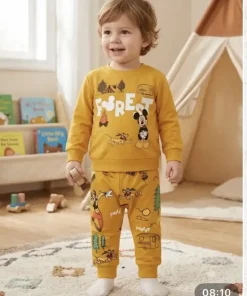 Komplety DZIECIĘCA,size 9-24AY,Paczka 4szt,1kolor