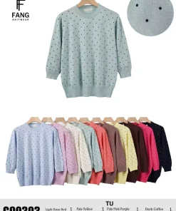 Swetry Damskie, size uni,Paczka 10szt ,mix kolor