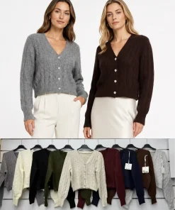 Swetry Damskie WŁOSKA,Size uni,paczka 6szt, mix kolor