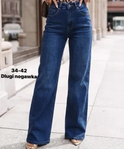 Jeansy Damskie,Size 34-42,paczka 10szt, 1 kolor