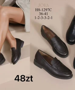 Buty Mokasyny Damskie (36-41, 12par) 1 kolor
