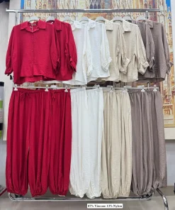 Komplety damskie , WŁOSKA,Size uni ,paczka 6 szt mix kolor
