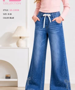 Spodnie JEANSY DZIECIĘCA,size 8-16lat,paczka 5szt, 1 kolor