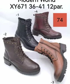 Buty Botki DAMSKIE 36-41 12par)