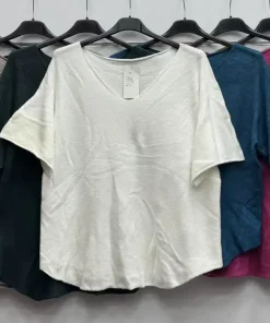 Bluzki Damskie WŁOSKA,Size uni,paczka 6szt, mix kolor