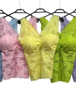 Bluzki damskie WŁOSKA,Size uni ,paczka 6 szt mix kolor