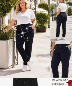 Spodnie Damskie,size 3xl-8xl,paczka 12szt, 1kolor