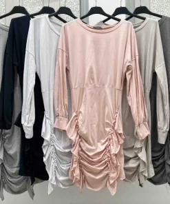 Sukienki Damskie WŁOSKA,Size uni,paczka 6szt, mix kolor