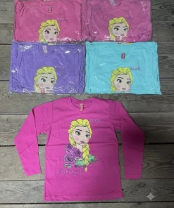 Bluzy DZIECIĘCA,size 7-12lat,paczka 5szt, 1 kolor