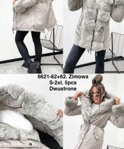 Kurtki Damskie,size s-2xl,paczka 5szt, 1 kolor
